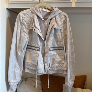 Blanc Noir Light Gray Utility Jacket